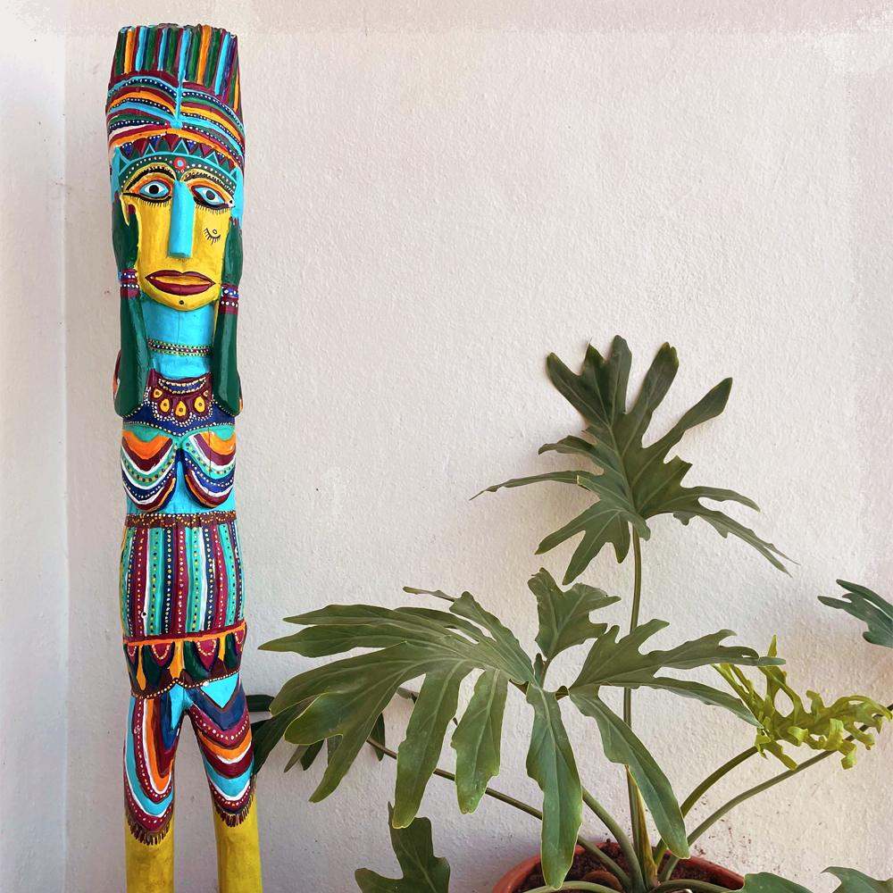 Baiga Craft Wooden Totem